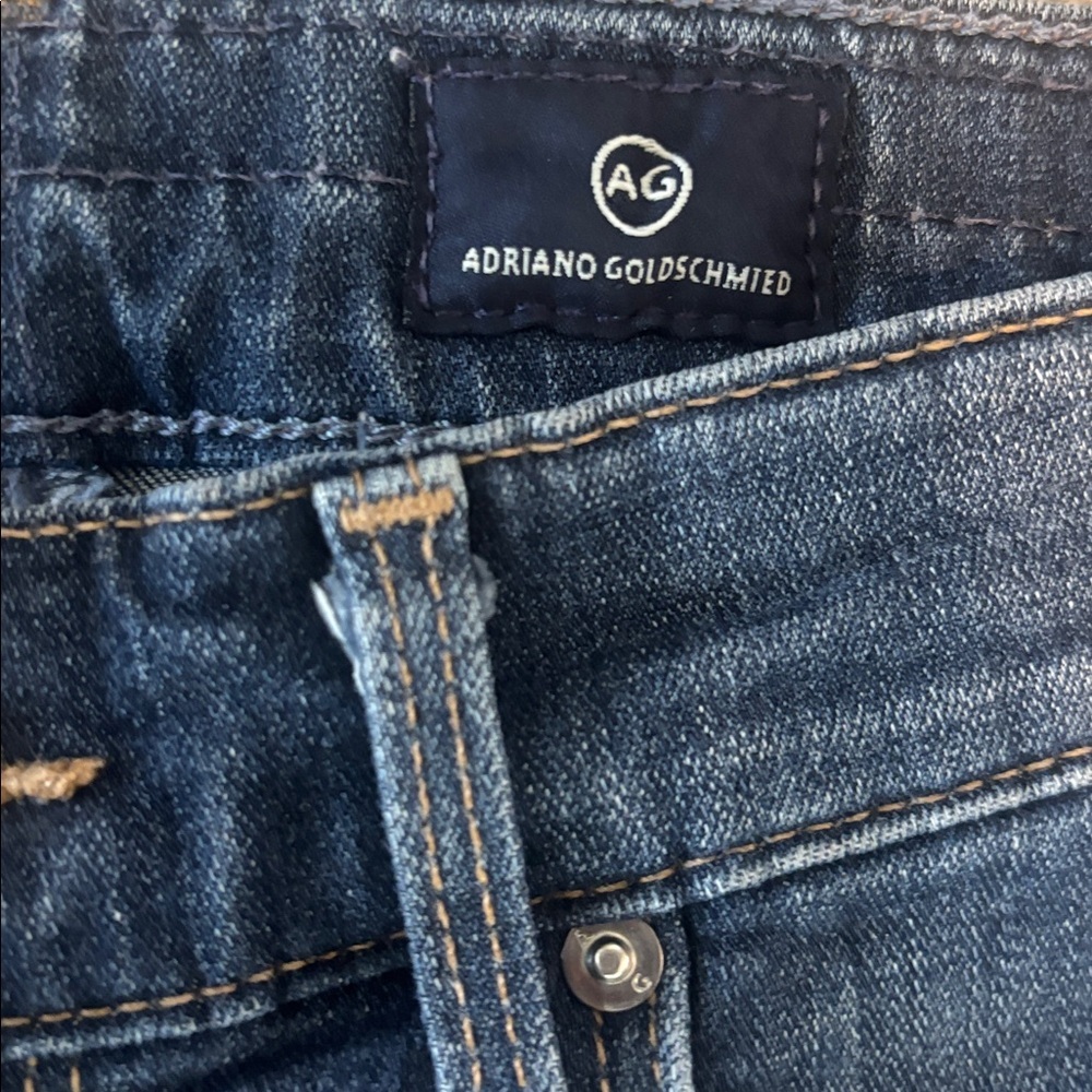 Adriano Goldschmied The High Rise Stevie Ankle Medium Wash Jeans Size 27 - Picture 4 of 7